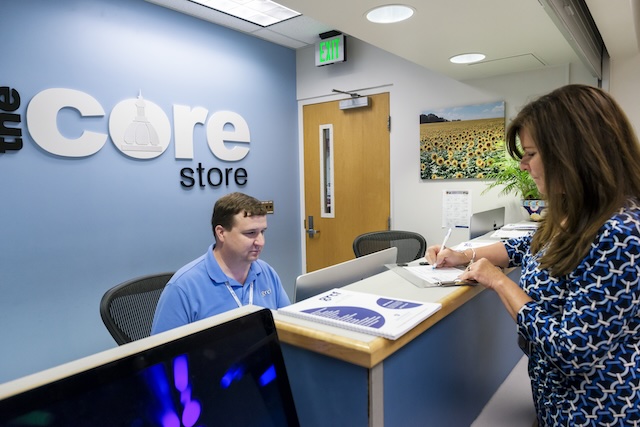 Core Store Reception small