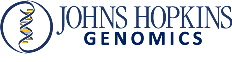 Johns Hopkins Genomics logo